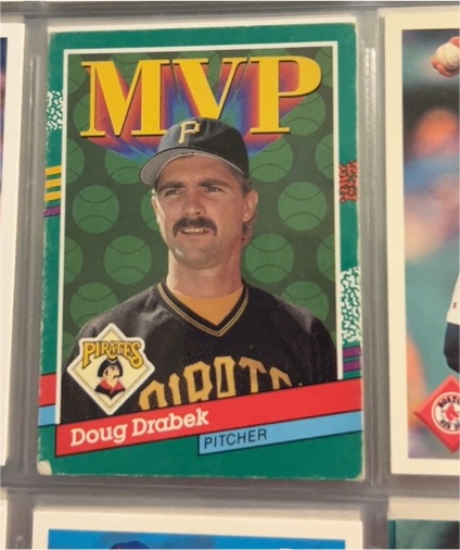 1991 Donruss MVP #411 Doug Drabek — front