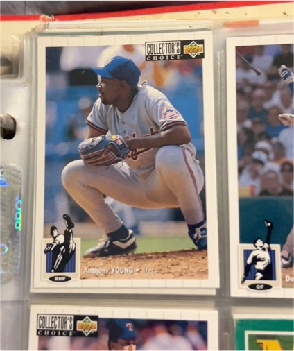 1994 Upper Deck Collector's Choice #303 Anthony Young — front