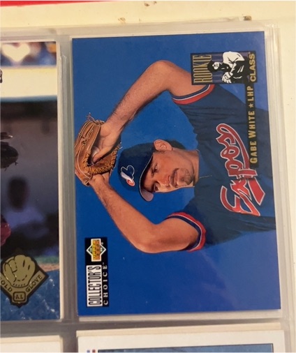 1994 Collector's Choice #20 Gabe White — front