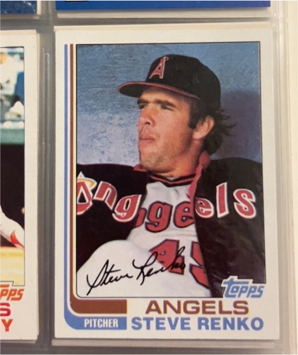 1982 Topps #702 Steve Renko — front