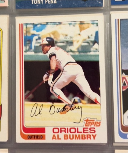 1982 Topps #265 Al Bumbry — front