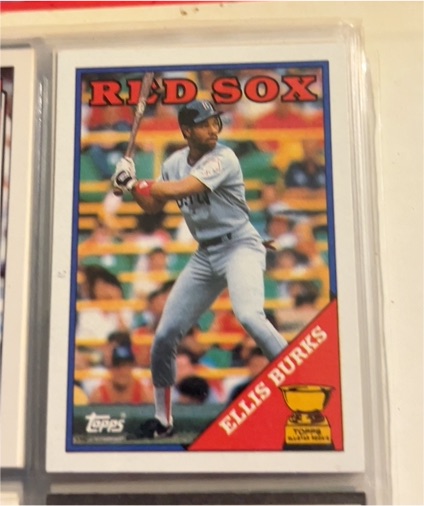 1988 Topps #269 Ellis Burks — front