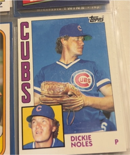 1984 Topps #618 Dickie Noles — front