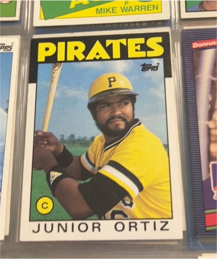 1986 Topps #682 Junior Ortiz — front