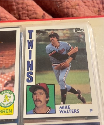 1984 Topps #673 Mike Walters — front