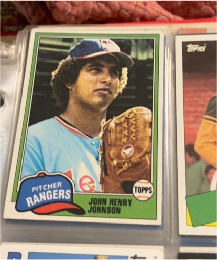 1981 Topps #216 John Henry Johnson — front