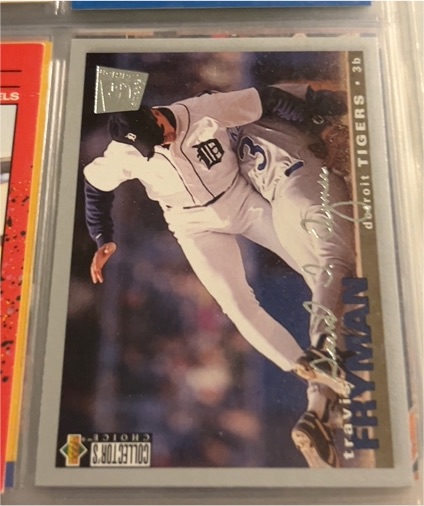 1995 Collector's Choice SE #222 Travis Fryman — front