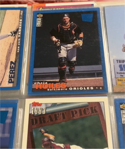1995 Upper Deck Collector's Choice #158 Chris Hoiles — front