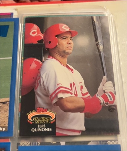 1992 Topps Stadium Club #151 Luis Quinones — front