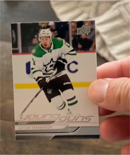 2024-25 Upper Deck Series 1 #244 Logan Stankoven — front