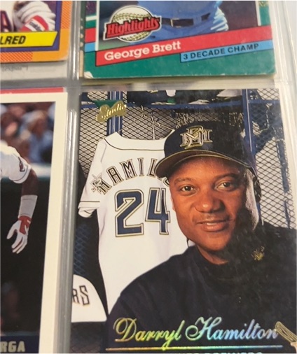 1994 Donruss Studio #43 Darryl Hamilton — front