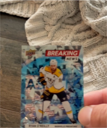 2024-25 Upper Deck Series 1 - Breaking News #BN-13 Ryan O'Reilly — front