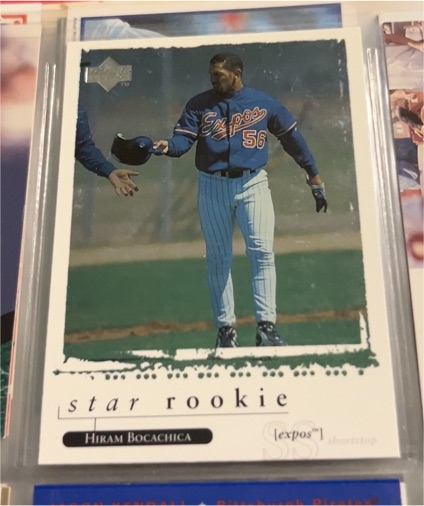 1998 Upper Deck #577 Hiram Bocachica — front
