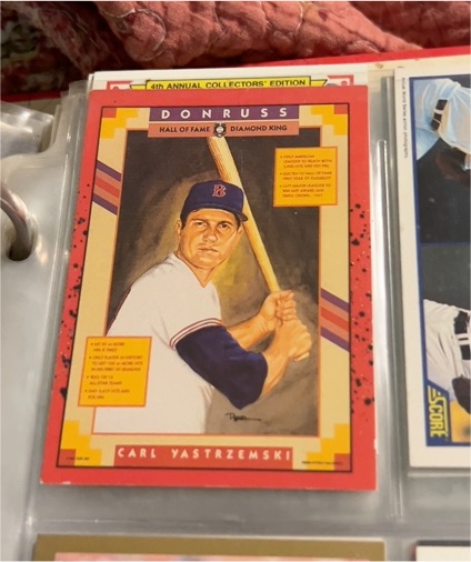 1990 Donruss #588 Carl Yastrzemski — front