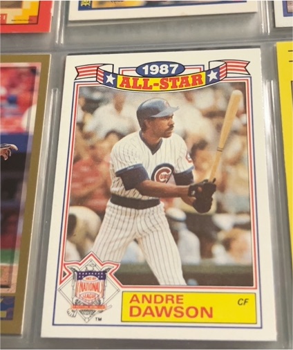 1988 Topps 1987 All-Star #18 Andre Dawson — front
