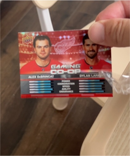 2024-25 Upper Deck Series 1 Gaming Co-Op #CGO-14 Alex DeBrincat Dylan Larkin — front