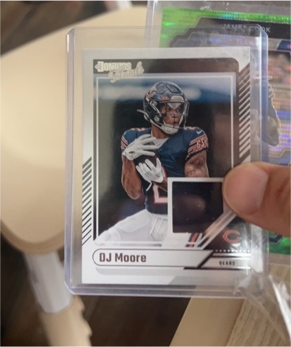 2024 Panini Donruss Threads #DTH-DJM DJ Moore — front