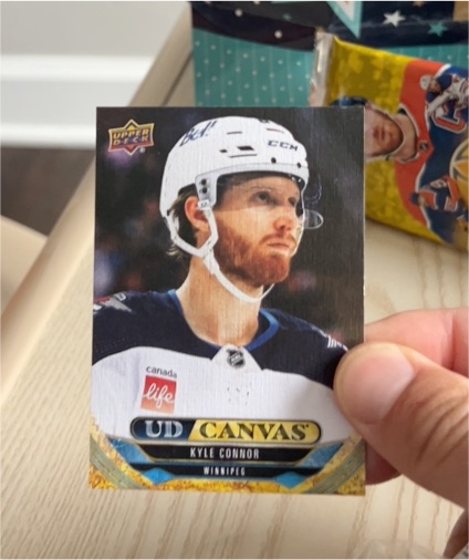 2024-25 Upper Deck #C-21 Kyle Connor UD Canvas — front