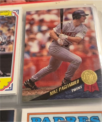 1991 Topps #19 Mike Pagliarulo — front