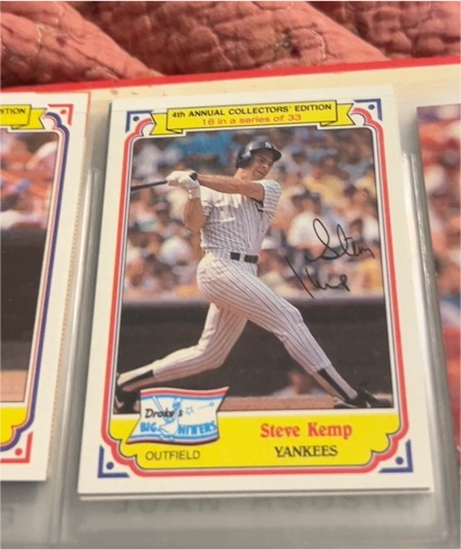 1984 Topps Drake's Big Hitters #16 Steve Kemp — front