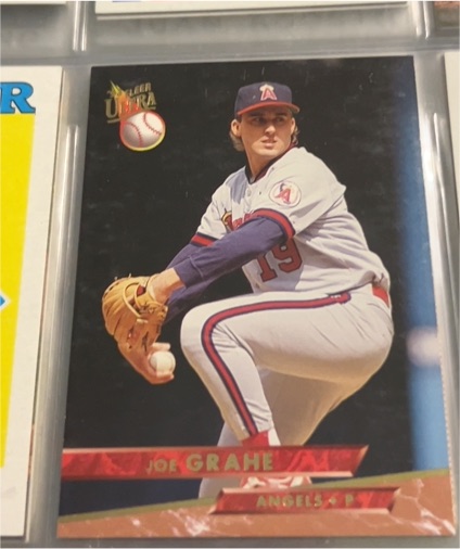 1993 Fleer Ultra #30 Joe Grahe — front
