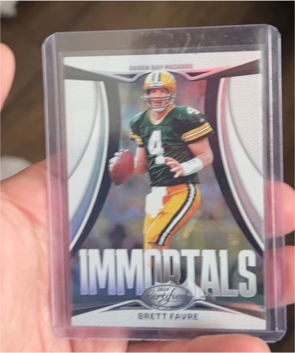 2024 Panini Certified Immortals #4 Brett Favre — front