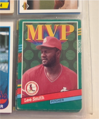 1991 Donruss MVP #403 Lee Smith — front