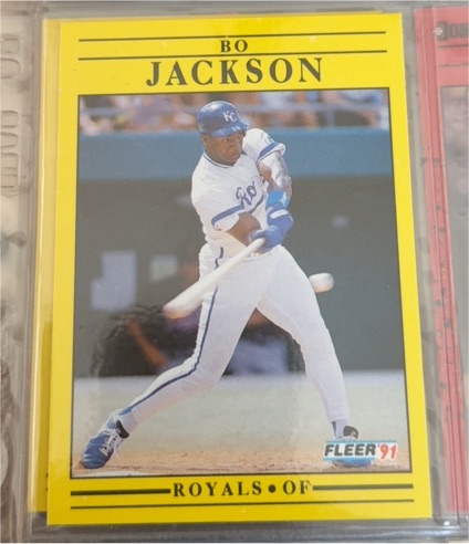 1991 Fleer #561 Bo Jackson — front
