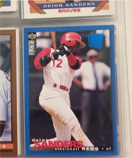1995 Upper Deck Collector's Choice Special Edition #199 Deion Sanders — front