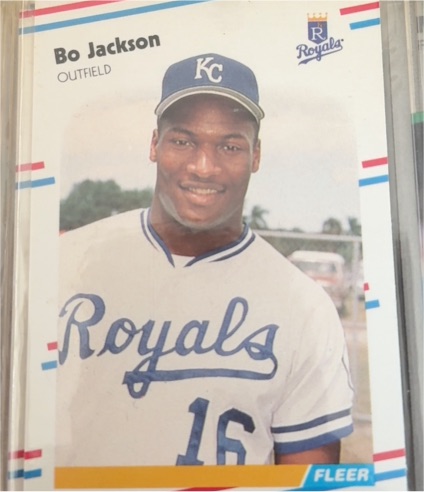 1988 Fleer #260 Bo Jackson — front