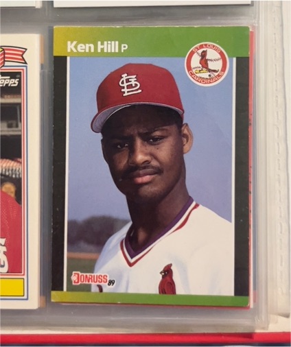 1989 Donruss #536 Ken Hill — front