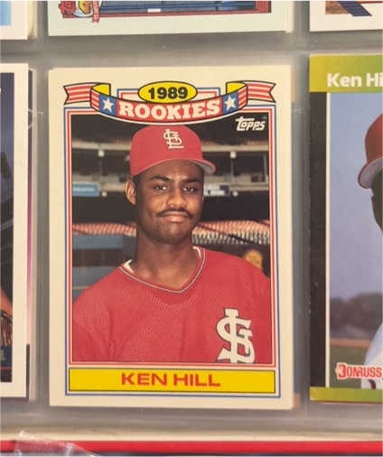 1990 Topps #15 Ken Hill — front
