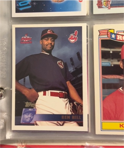 1996 Topps #414 Ken Hill — front