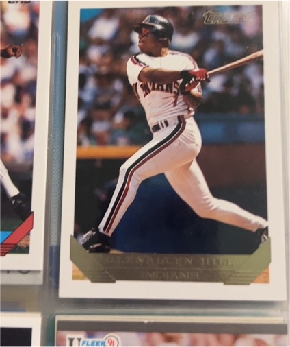 1993 Topps Gold #666 Glenallen Hill — front