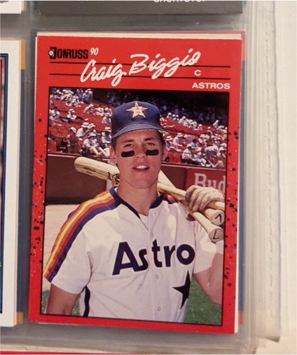 1990 Donruss #306 Craig Biggio — front