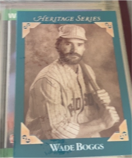 1992 Leaf Studio Heritage Series #BC-3 Wade Boggs — front