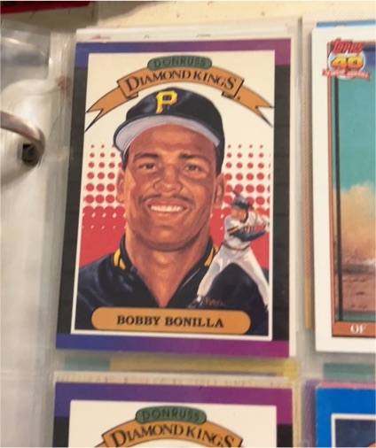 1989 Donruss Diamond Kings #2 Bobby Bonilla — front