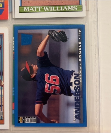 1995 Collector's Choice SE #33 Brian Anderson — front