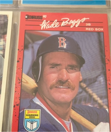 1990 Donruss Learning Series #21 Wade Boggs — front