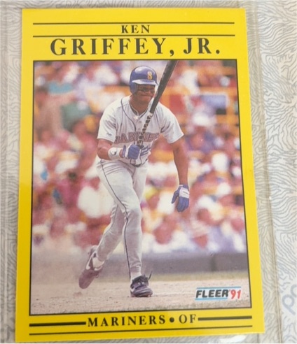1991 Fleer #450 Ken Griffey Jr. — front