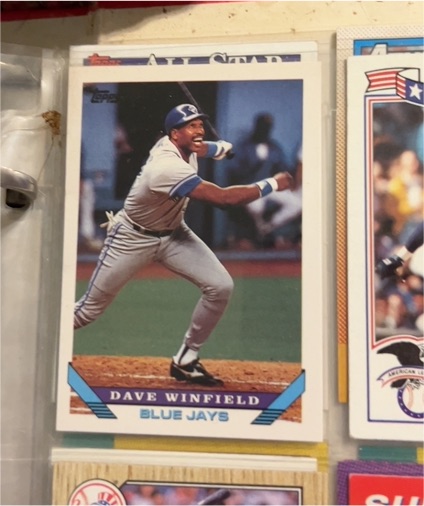 1993 Topps #131 Dave Winfield — front