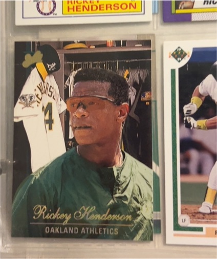 1994 Donruss Studio #3 Rickey Henderson — front