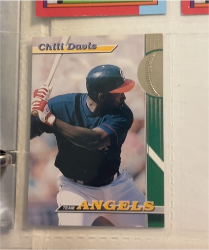 1993 Topps Stadium Club Chili Davis — front