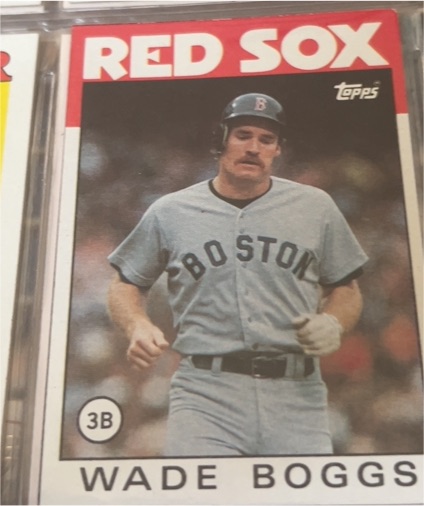 1986 Topps #510 Wade Boggs — front