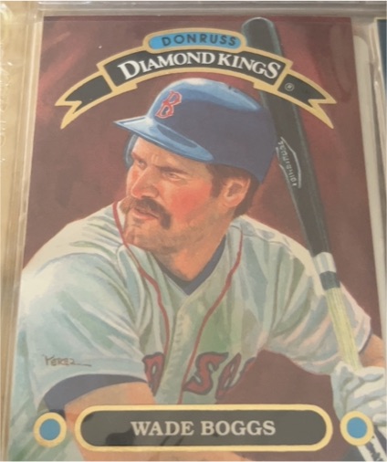 1992 Donruss Diamond Kings #DK-9 Wade Boggs — front