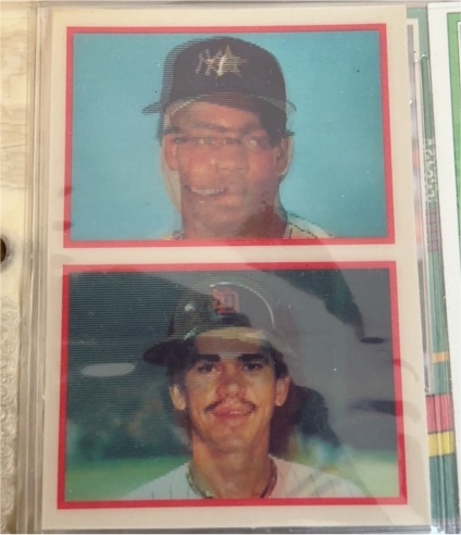 1987 Sportflics #118 Terry Steinbach / Benito Santiago — front