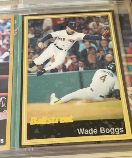 1991 Ballstreet #28 Wade Boggs — front
