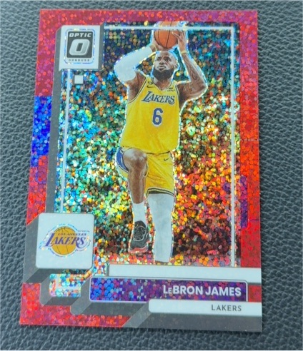 2022-23 Panini Donruss Optic #116 LeBron James — front