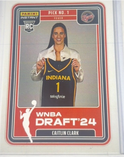2024 Panini Instant WNBA Draft Night #DN-1 Caitlin Clark — front