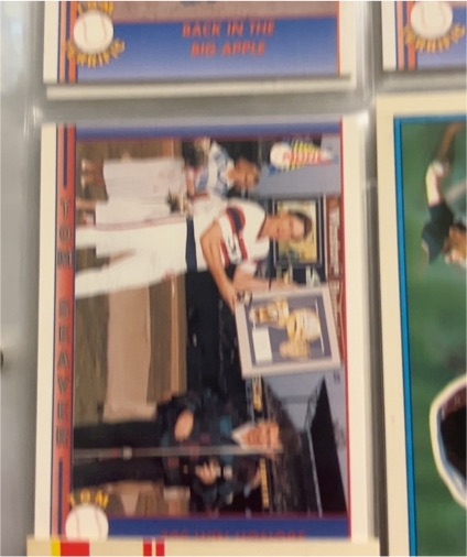 1986 Score #1 Tom Seaver — front